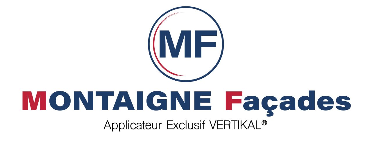 Logo Montaigne Façades, applicateur exclusif VERTIKAL® Raval d'Oise