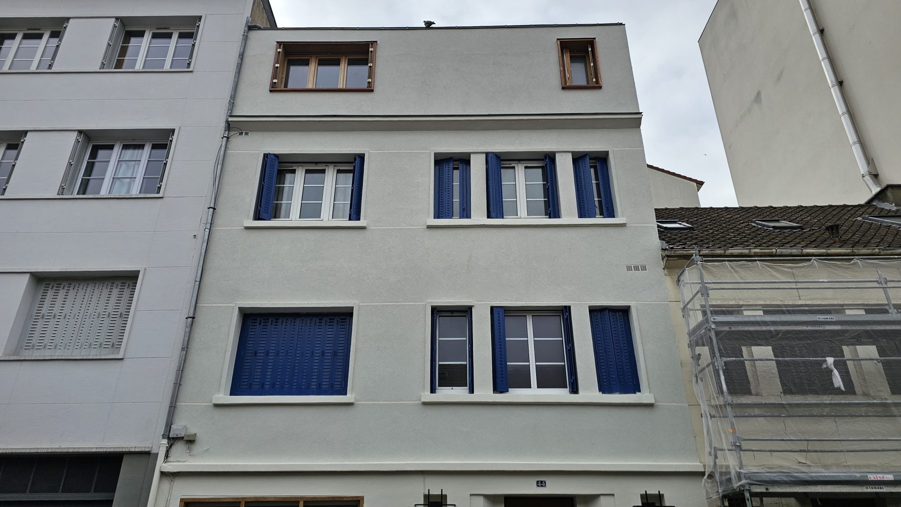 Avant travaux de ravalement de façade à Margency, état d'origine - Raval d'Oise