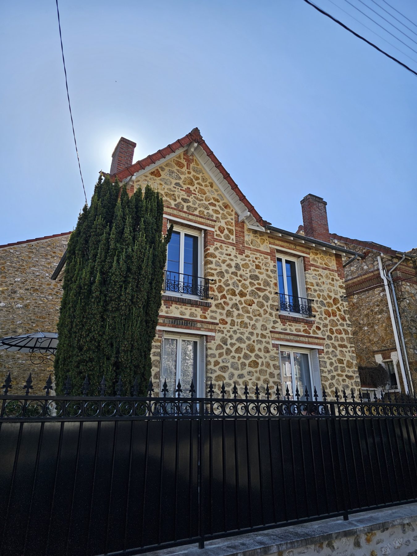 Avant travaux de ravalement de façade à Sannois, état d'origine - Raval d'Oise