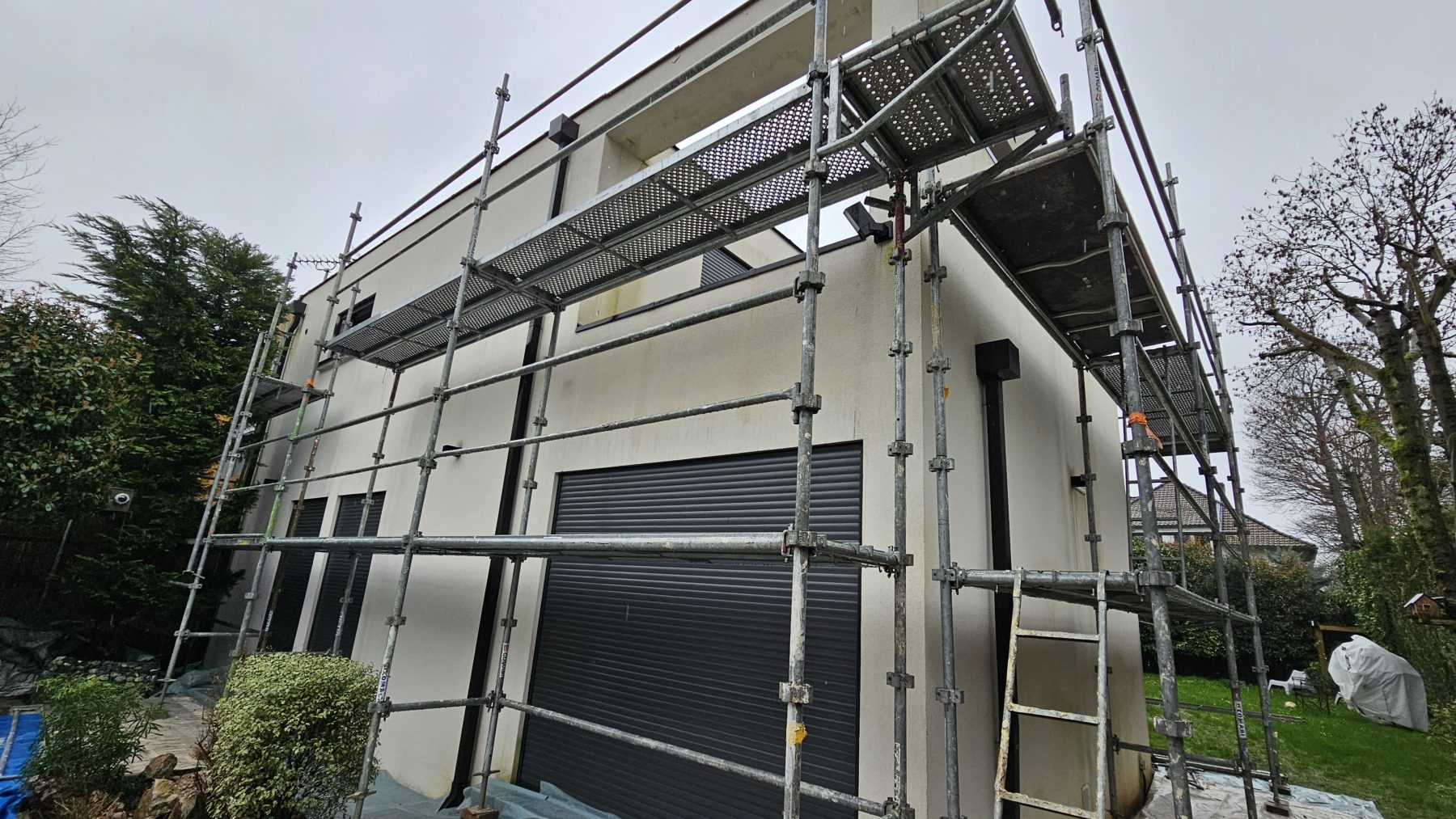 Avant travaux de ravalement de façade à Cormeilles-en-Parisis, état d'origine - Raval d'Oise