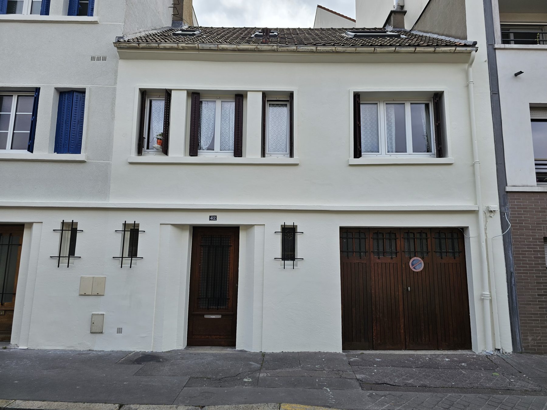 Après ravalement de façade à La Frette-sur-Seine, rénovation effectuée - Raval d'Oise