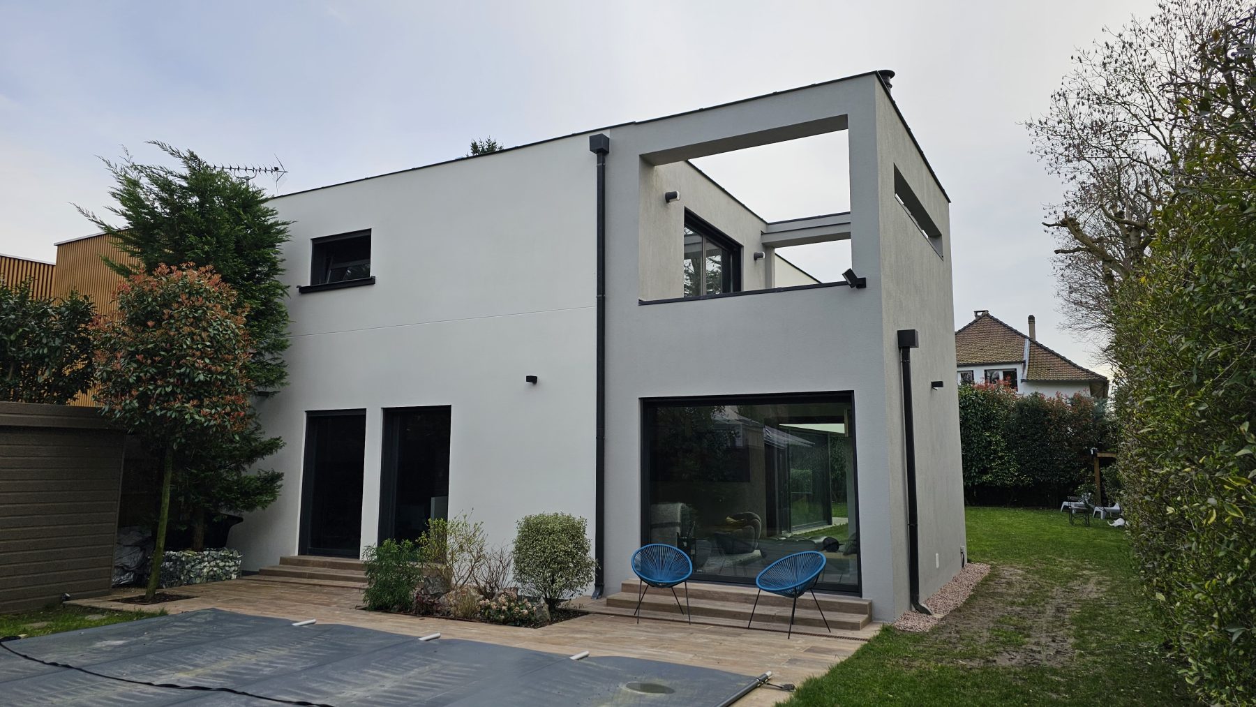Avant travaux de ravalement de façade à Soisy-sous-Montmorency, état d'origine - Raval d'Oise