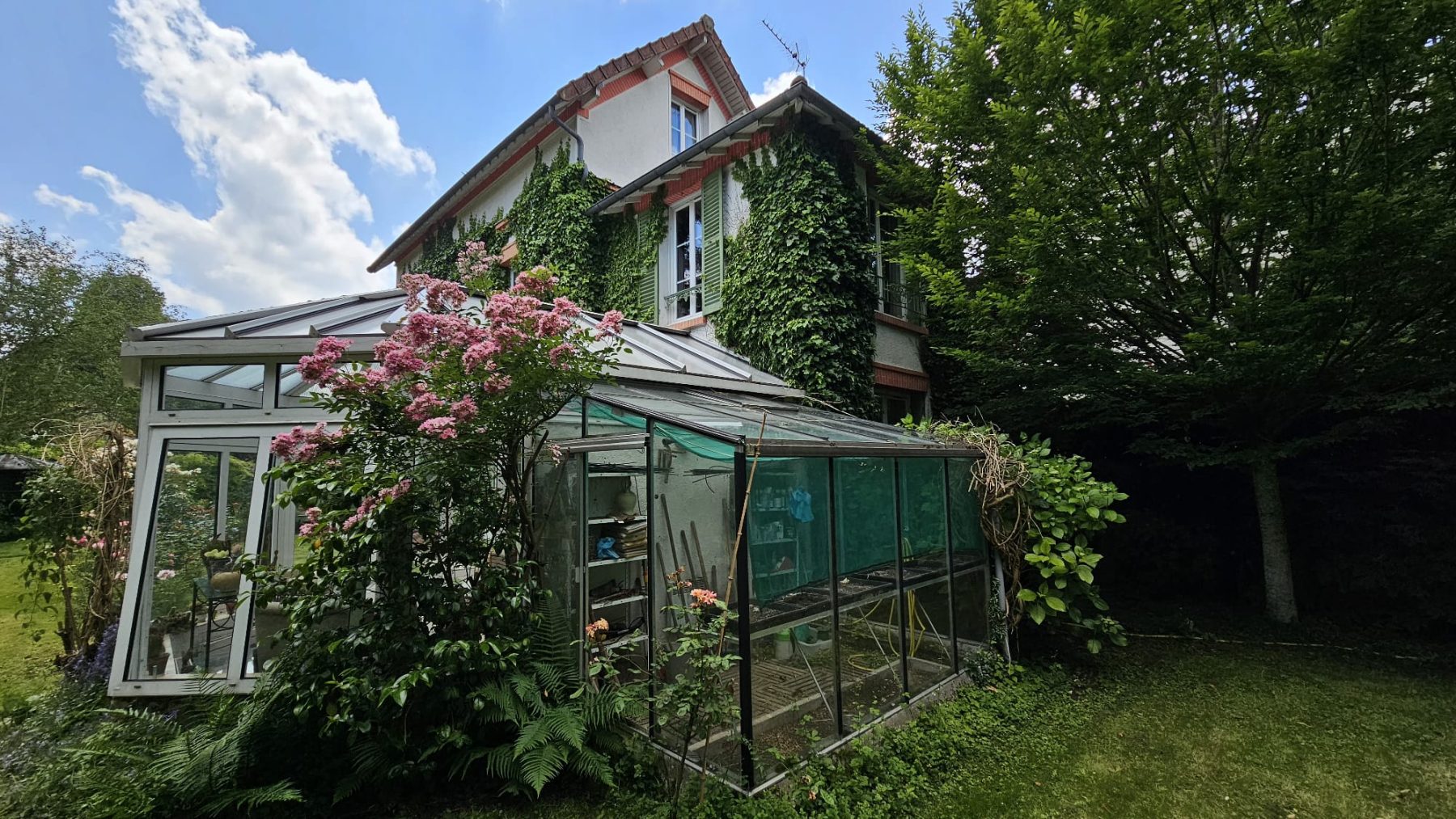 Avant travaux de ravalement de façade à Montlignon, état d'origine - Raval d'Oise