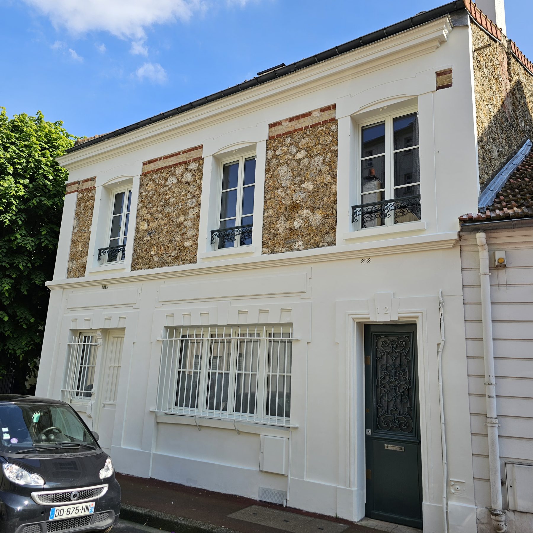 Après ravalement de façade à Saint-Brice-sous-Forêt, rénovation effectuée - Raval d'Oise
